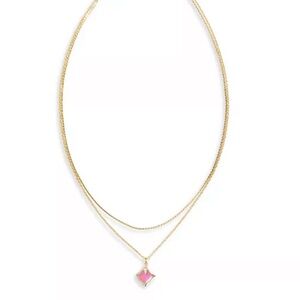 Kendra Scott Gold Necklace with Pink Star Pendant

2 available